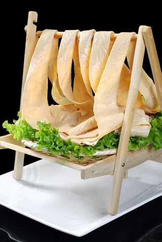 豆腐皮火锅配菜美食设计素材