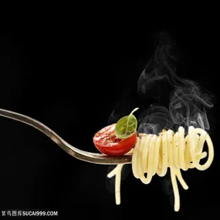 意大利面特写高清摄影图片 意大利面特写高清摄影图片