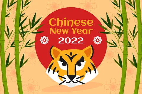 新年虎年老虎插画