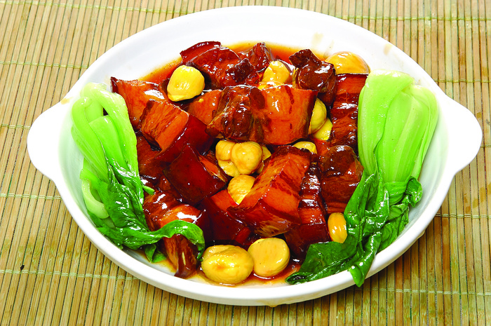 板栗烧肉