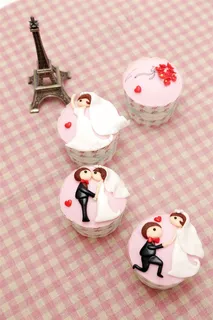 王森婚礼杯子蛋糕