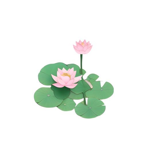 荷花莲花免抠