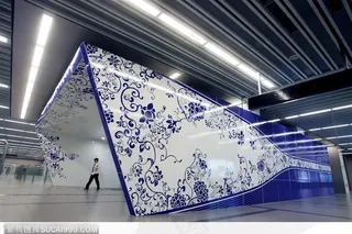 北京新印象-精美的楼道航站