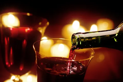 红酒饮品摄影
