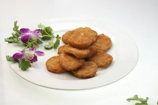 37炸虾饼-农家乐