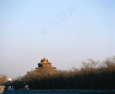 故宫角楼传统建筑素材