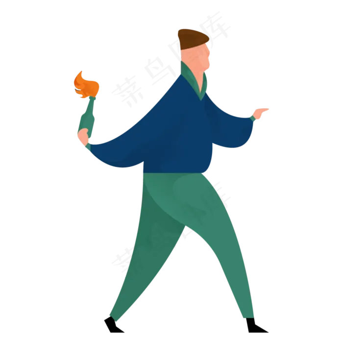 拿东西人物免抠图