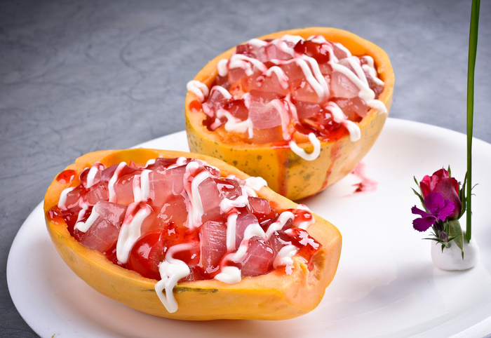 LCSC1795木瓜芦荟色拉36