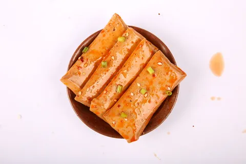 好吃的家常香辣豆腐干图片-第1张