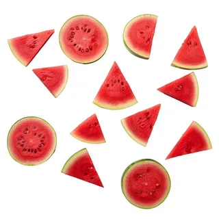 新鲜水果西瓜免抠图