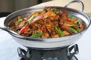 干锅烟笋腊肉 28元