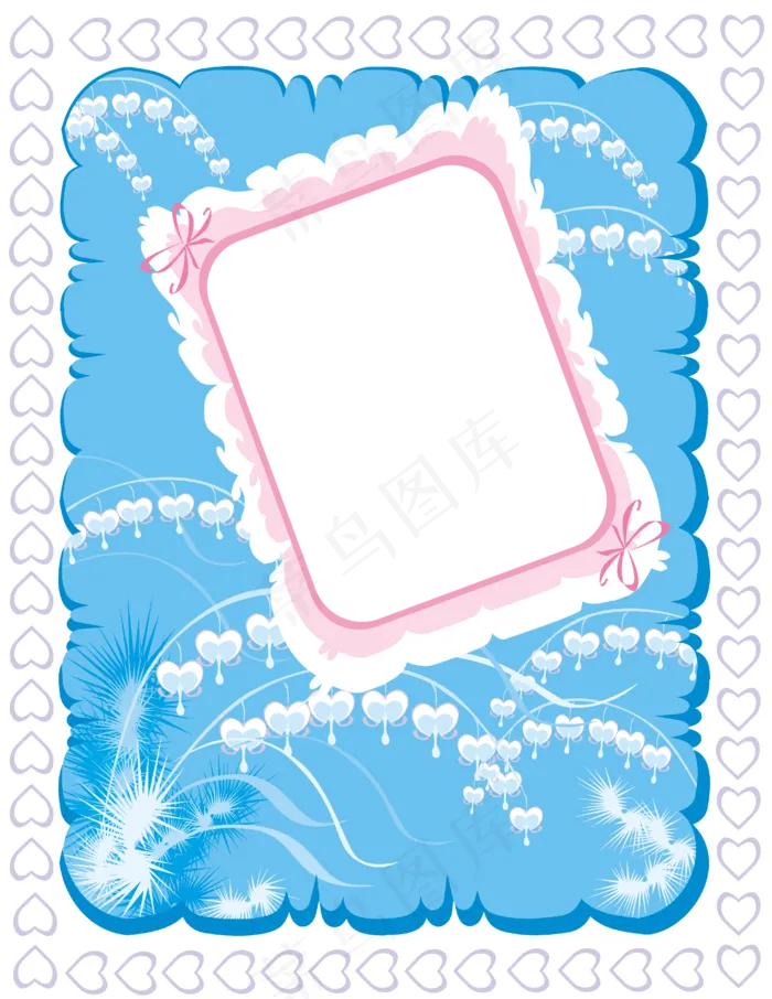 卡通相框素材图片下载(4072x5269)