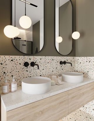 浴室现代简约风格特写场景近景(44)