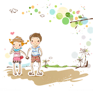 卡通 素材 人物 动画 插图 