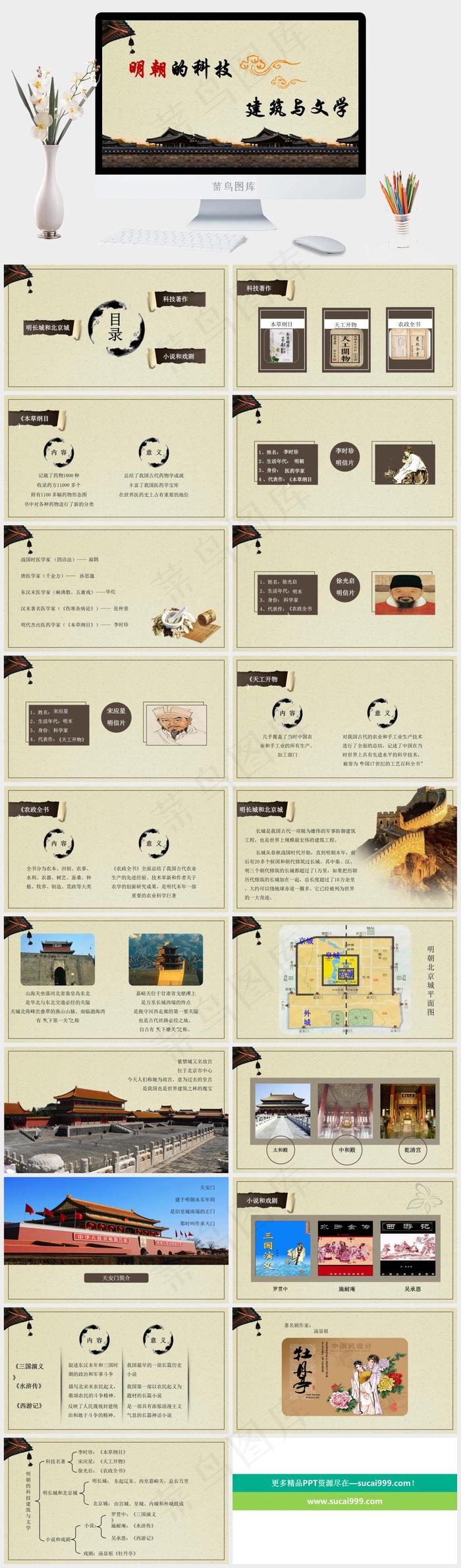近代史历史PPT模板ppt模版