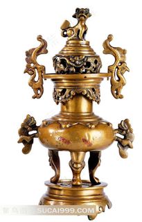 古代精美炉具高清素材