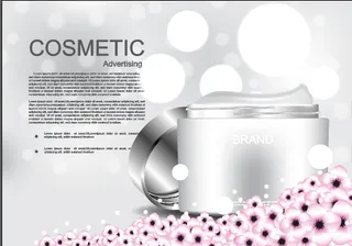 设计广告化妆品素材