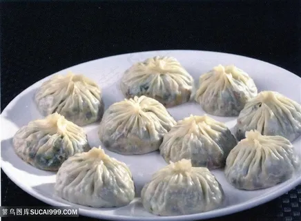 薄皮素包子的美食图片 薄皮素包子的美食图片