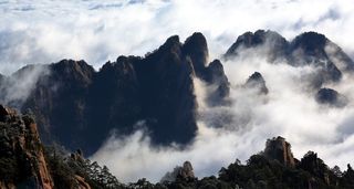 安徽黄山云海风景图片-第2张