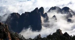 安徽黄山云海风景图片-第2张