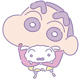 蜡笔小新可爱人物免扣素材