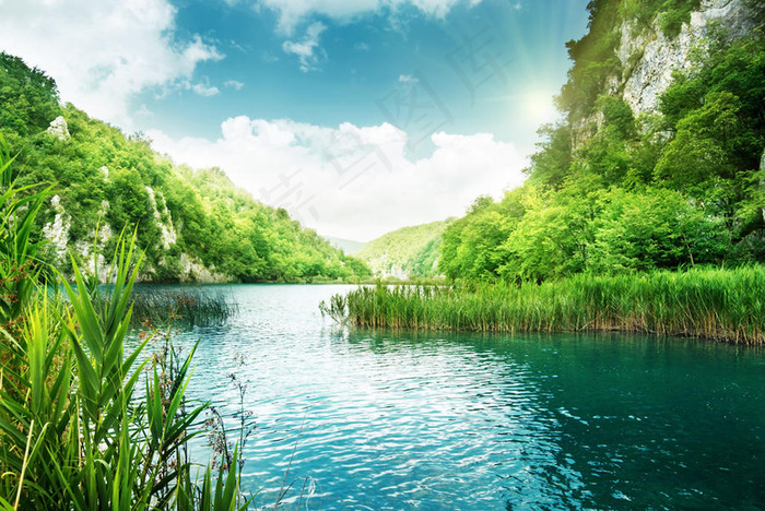 山清水秀山水风景图片