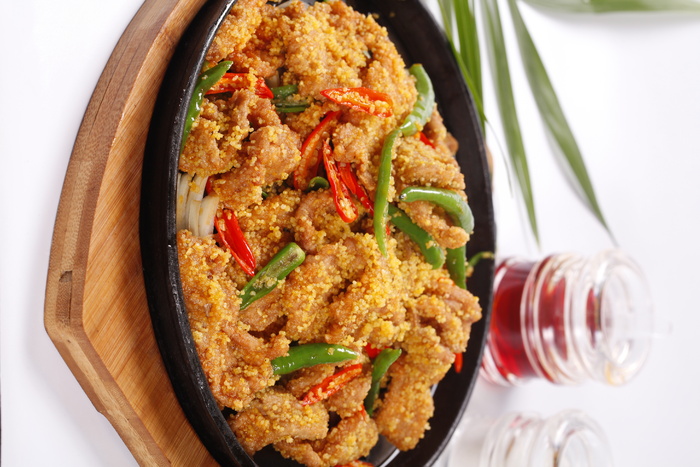 小米炒牛肉