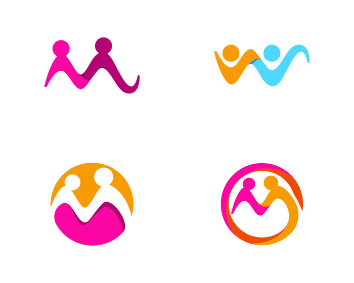 手绘Logo标志素材