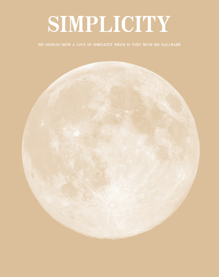 简约月亮摄影背景