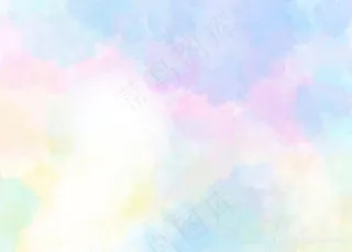 唯美淡雅的水彩背景