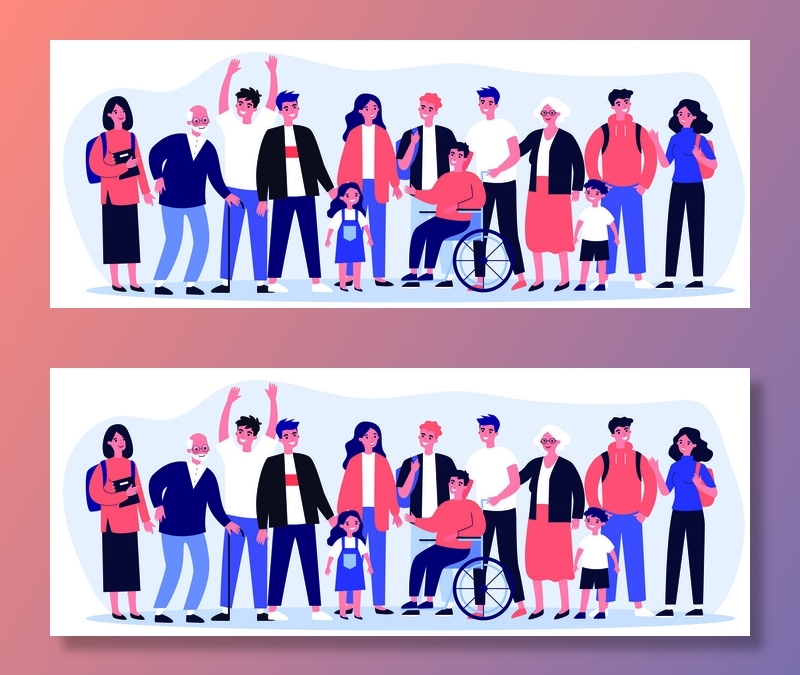 扁平化人物场景办公互联网等距ai矢量设计网页海报UI素材插画eps,ai矢量模版下载