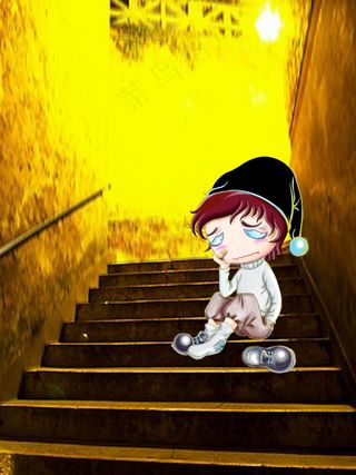 可爱手绘卡通娃娃图片