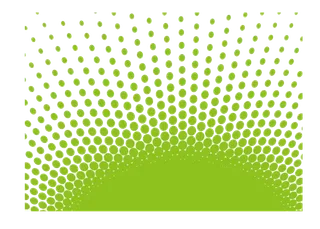 绿色波点散发科技kv主视觉素材