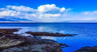 赛里木湖自然风光摄影