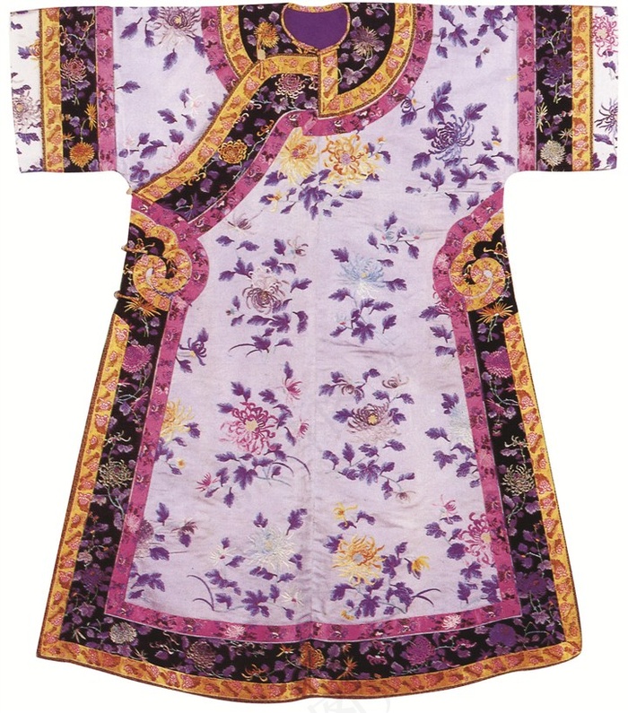 服装样式和花纹图案清朝龙袍jpg素材