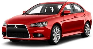 三菱蓝瑟 PNG免抠