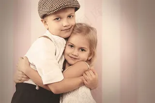 可爱的儿童写真高清图片素材