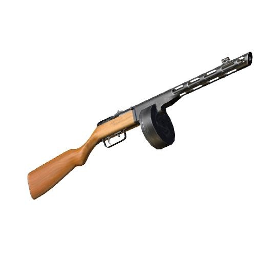 PPSh-41 PNG免抠(512x512)