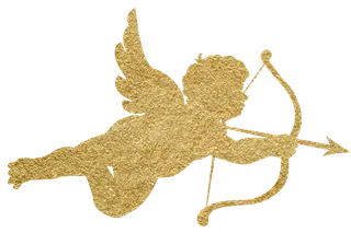 金色丘比特情人节