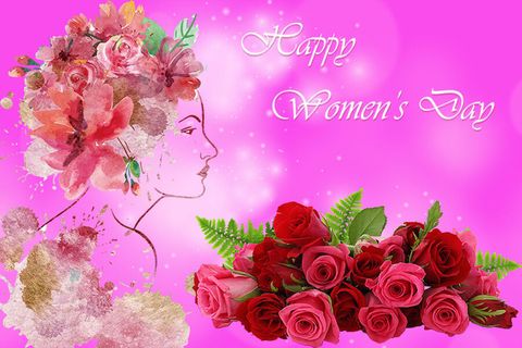 三八妇女节女神节psd背景