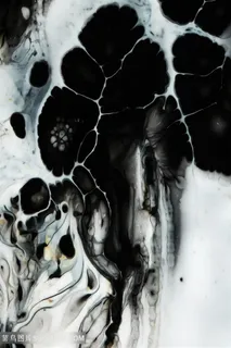 抽象时尚水墨艺术油画 抽象时尚水墨艺术油画