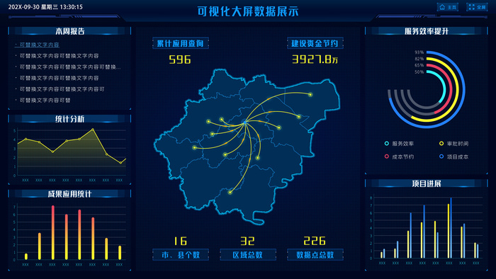 数据可视化psd模版psd模版下载