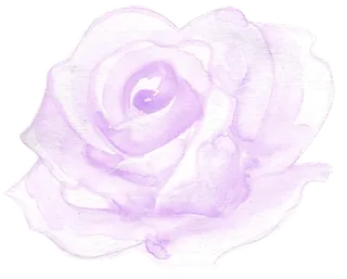 唯美森系手绘水彩花朵 免抠