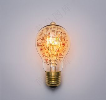 灯泡创意素材