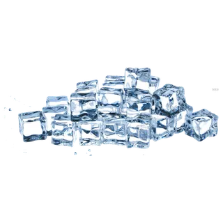 夏季清凉冰块素材