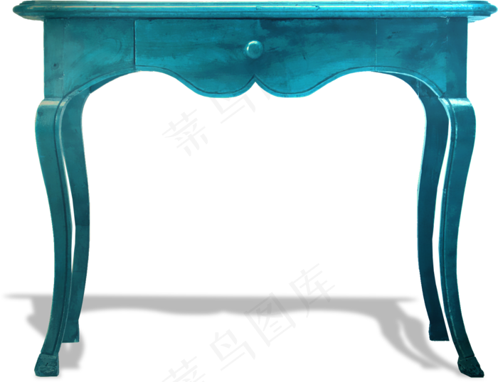 蓝桌子　　