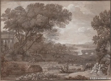 克劳德 · 洛兰(1604-1605-1682)-风景