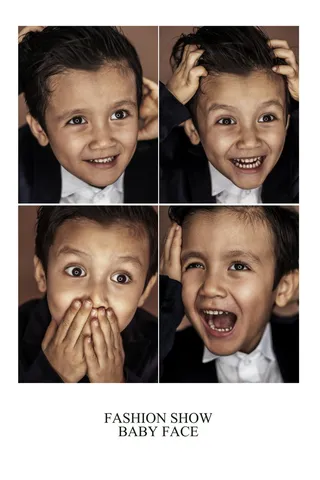 儿童潮童单片PSD模版120款