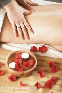 美容养生SPA美女图