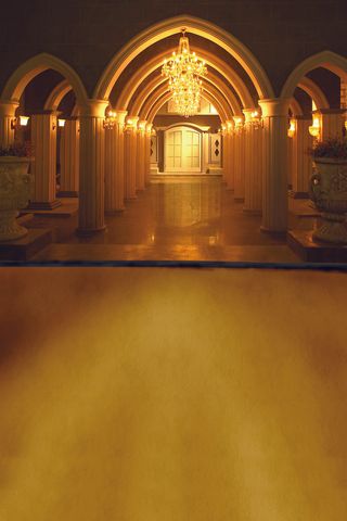 婚纱照教堂背景图